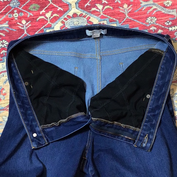 🐎 COLDWATER CREEK ‘Natural Fit’ Shape Me High Rise Stretch Front Zip - Picture 4 of 10